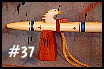 Box Elder Flute with Blue rings